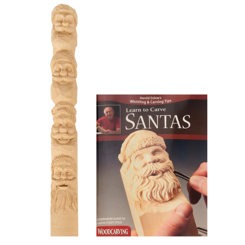Carving Study Stick - Project Types:Santa